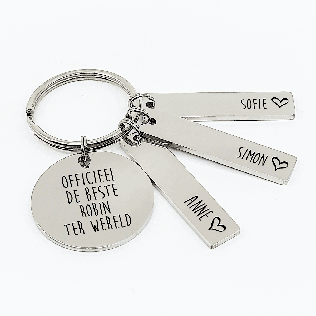 Officieel De Beste ..... Ter Wereld Sleutelhanger - Bella Mia