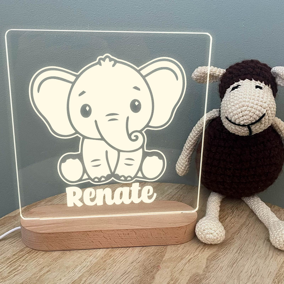 Olifantje - Ledlamp - Bella Mia