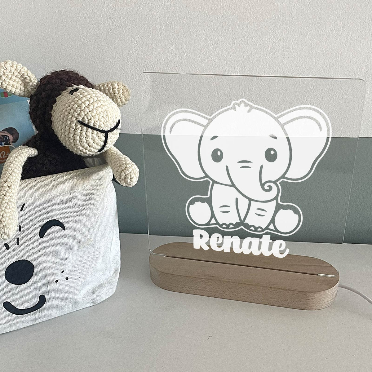 Olifantje - Ledlamp - Bella Mia