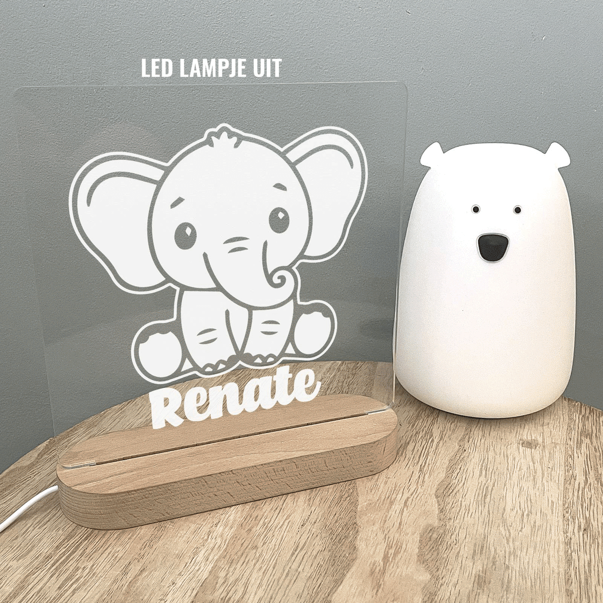 Olifantje - Ledlamp - Bella Mia