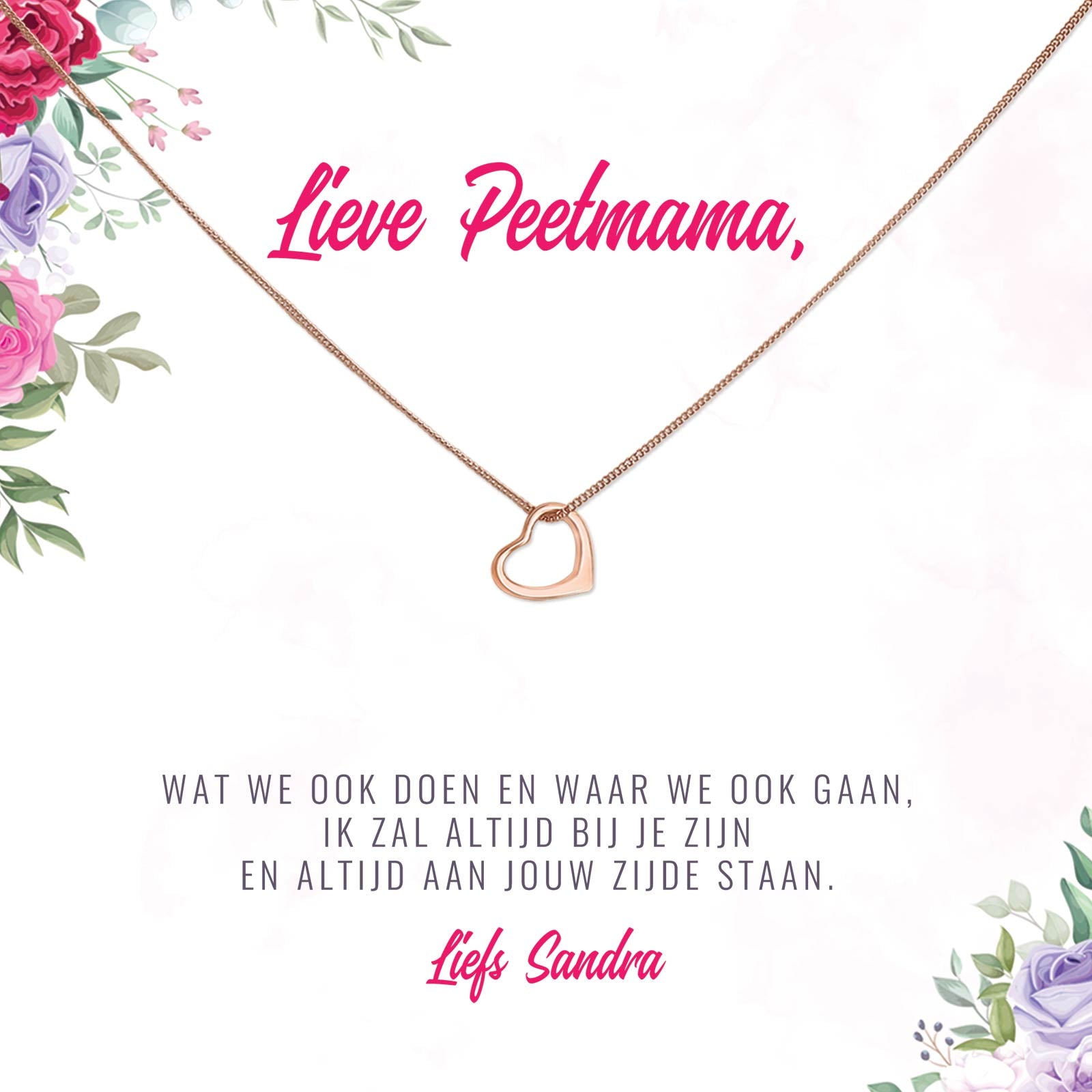 Peetmama, Wat we ook Doen Ketting - Bella Mia