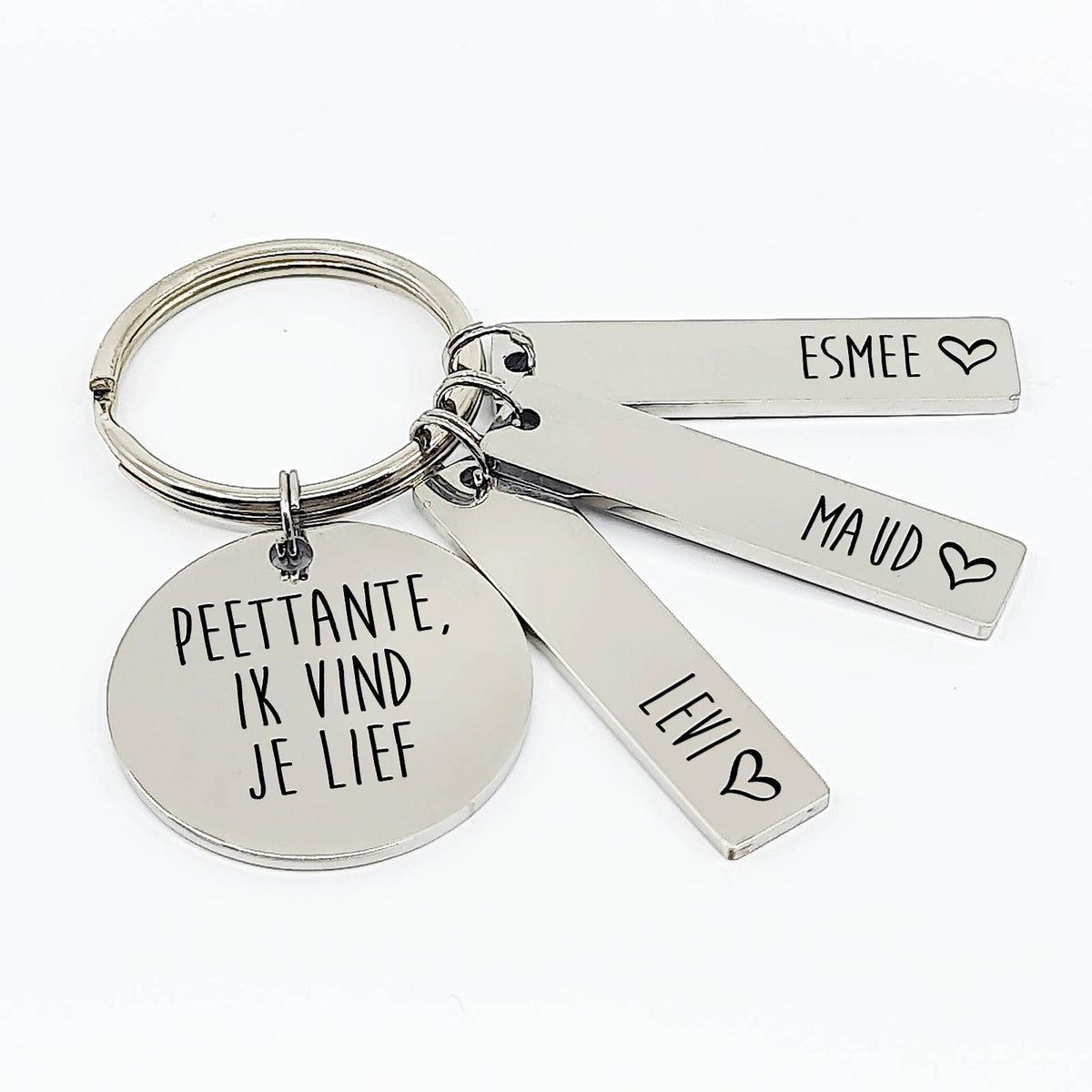 Peettante Ik Vind Je Lief Sleutelhanger - Bella Mia