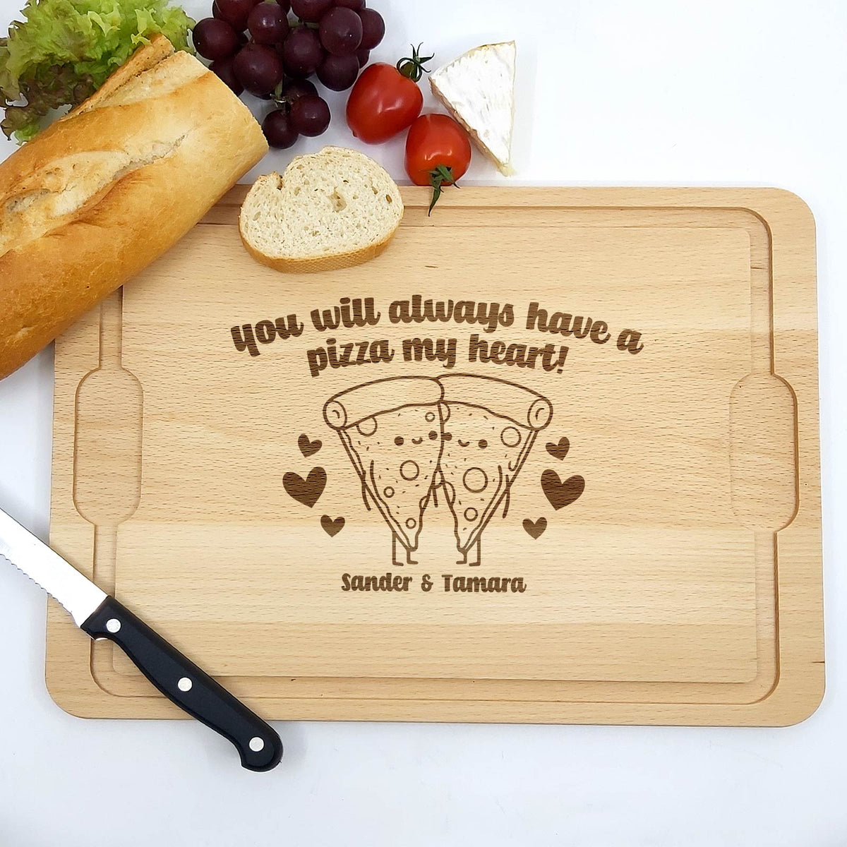 Pizza my Heart... Snijplank - Bella Mia