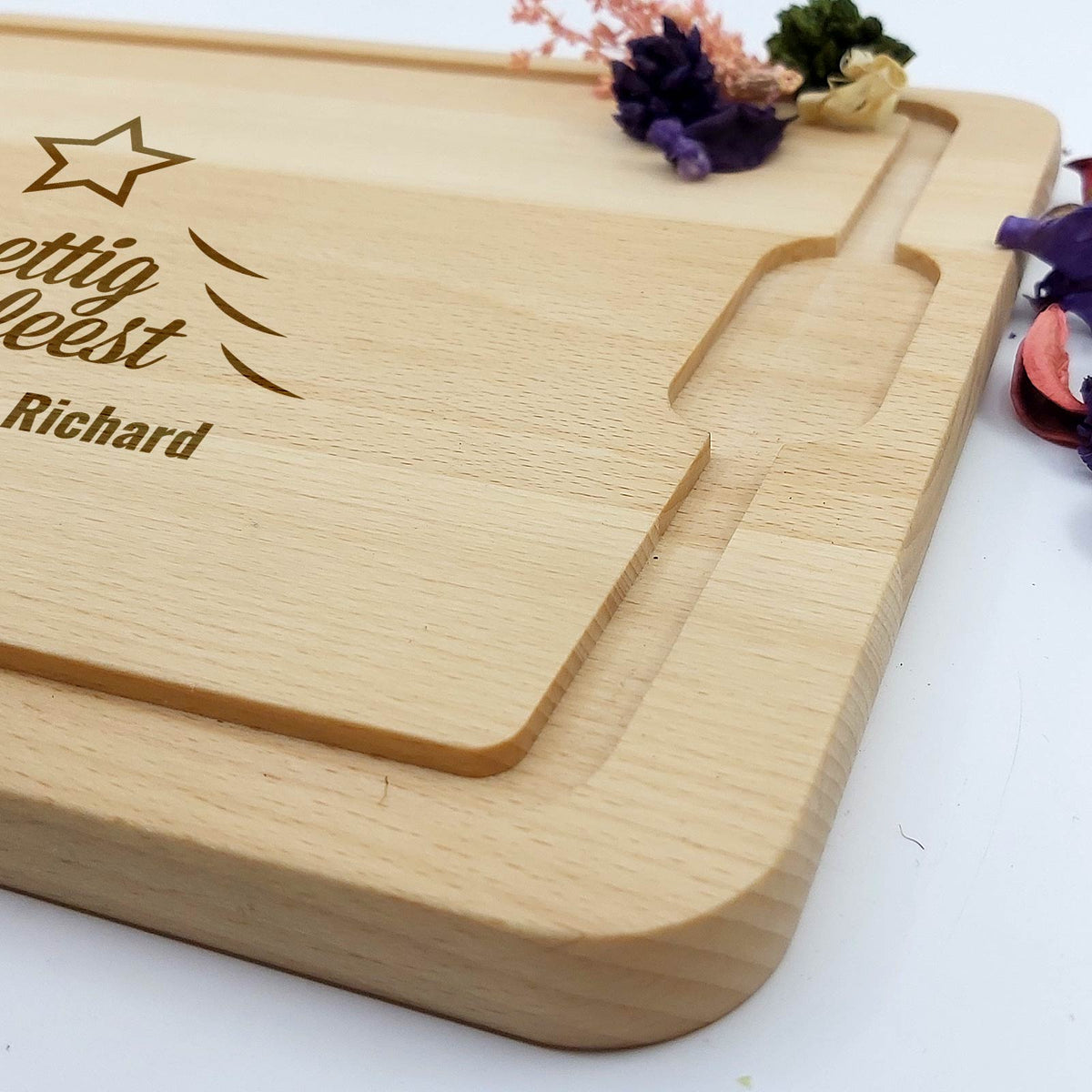 Prettig Kerstfeest Snijplank - Bella Mia