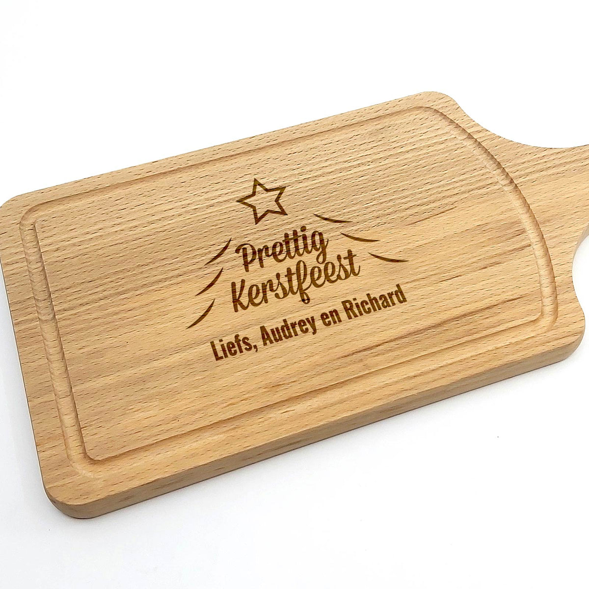 Prettig Kerstfeest Snijplank - Bella Mia