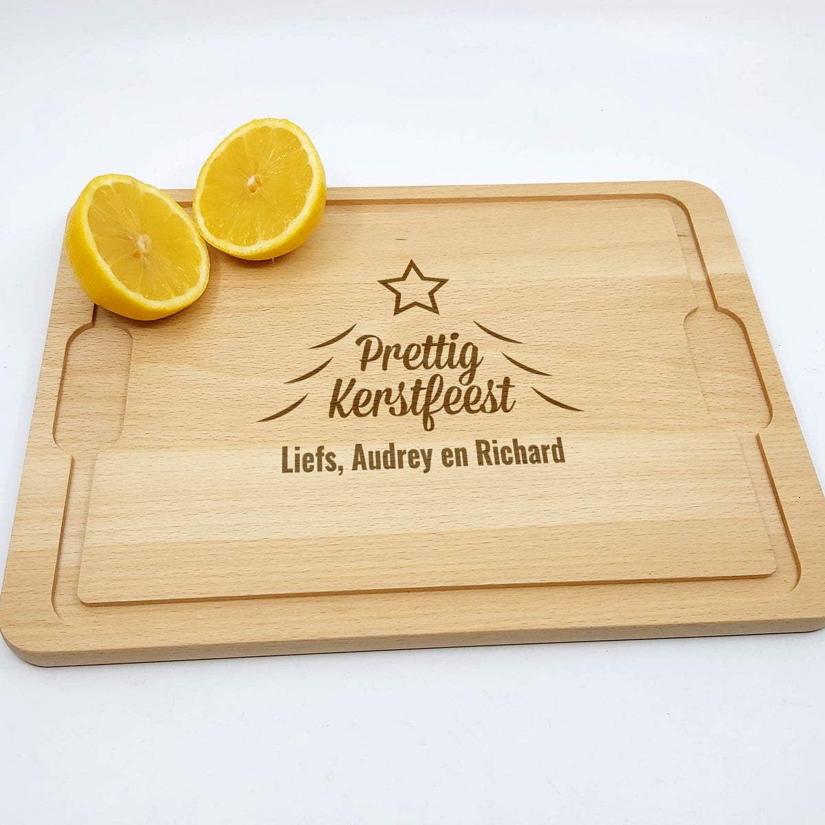 Prettig Kerstfeest Snijplank - Bella Mia