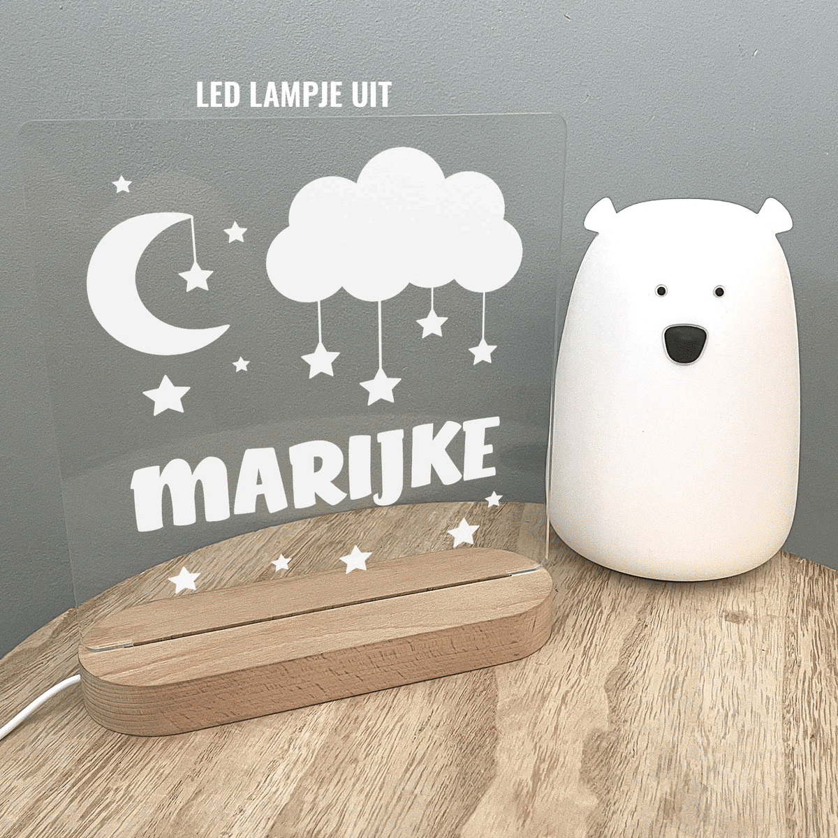 Slaap zacht - Ledlamp - Bella Mia