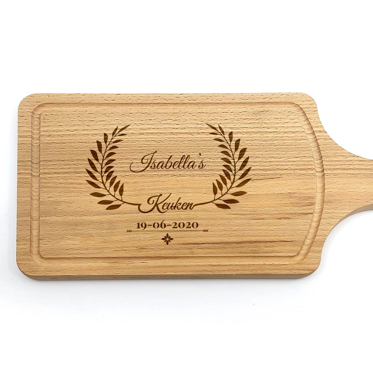 Snijplank - ... Keuken + Naam En Datum - Bella Mia