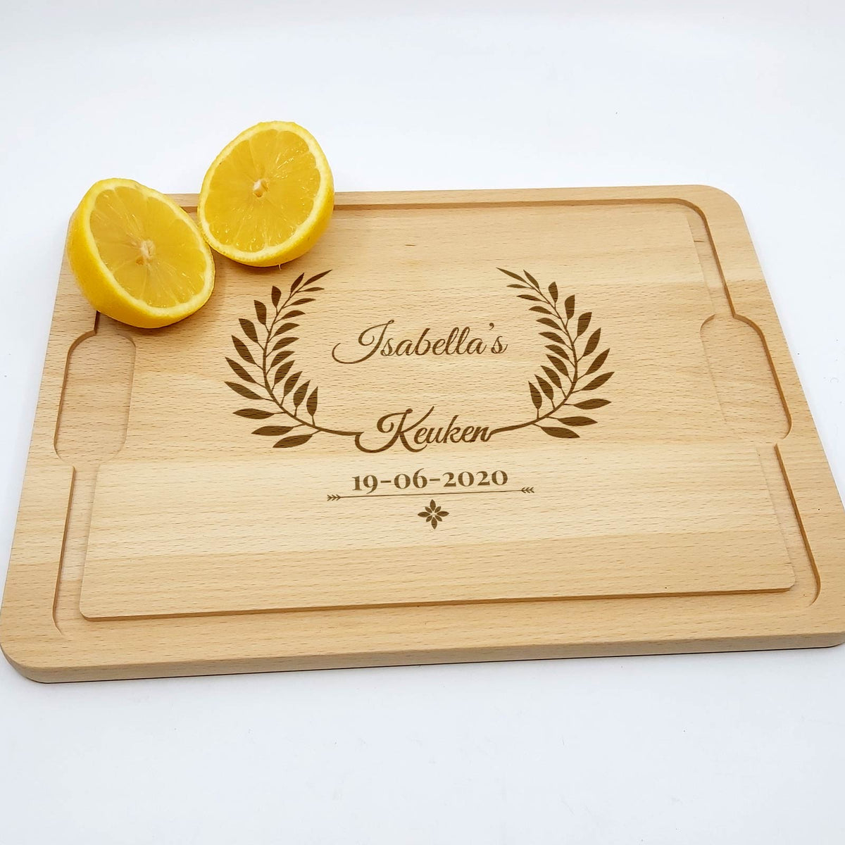 Snijplank - ... Keuken + Naam En Datum - Bella Mia