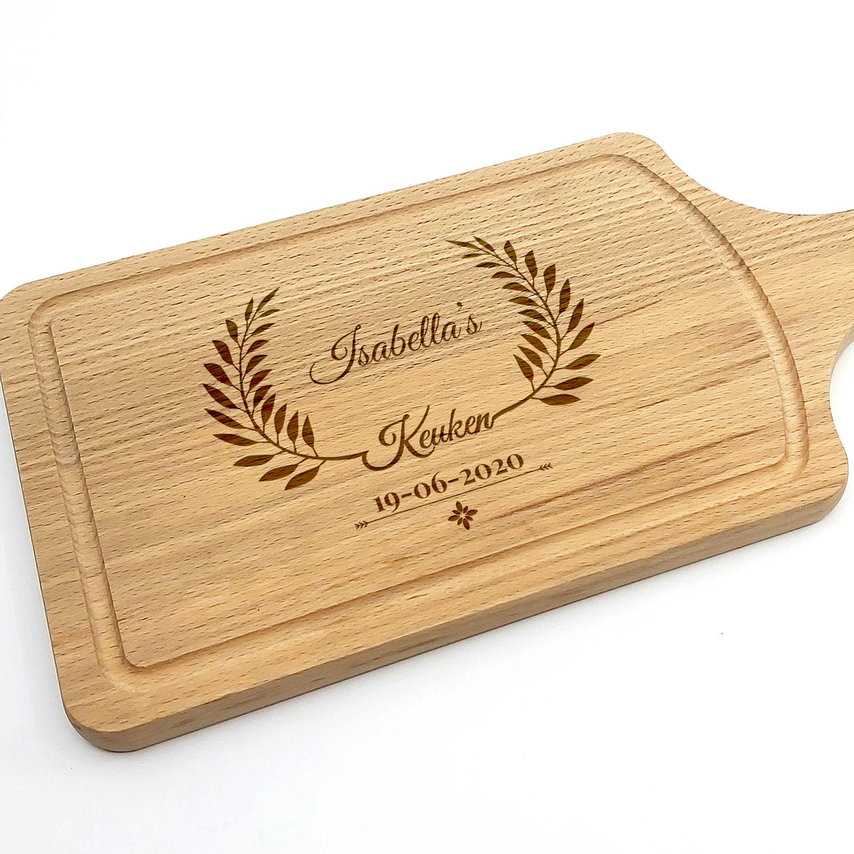 Snijplank - ... Keuken + Naam En Datum - Bella Mia