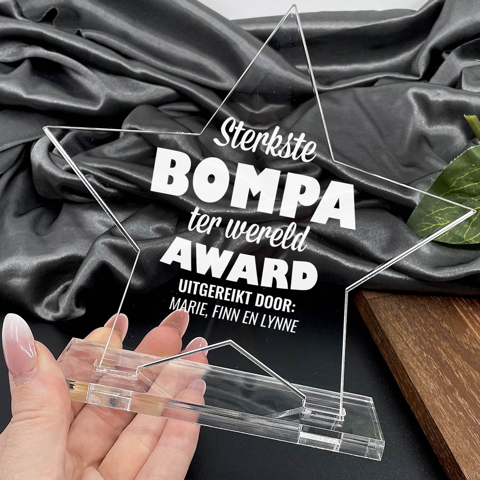 Sterkste Bompa Ter Wereld Award - Bella Mia