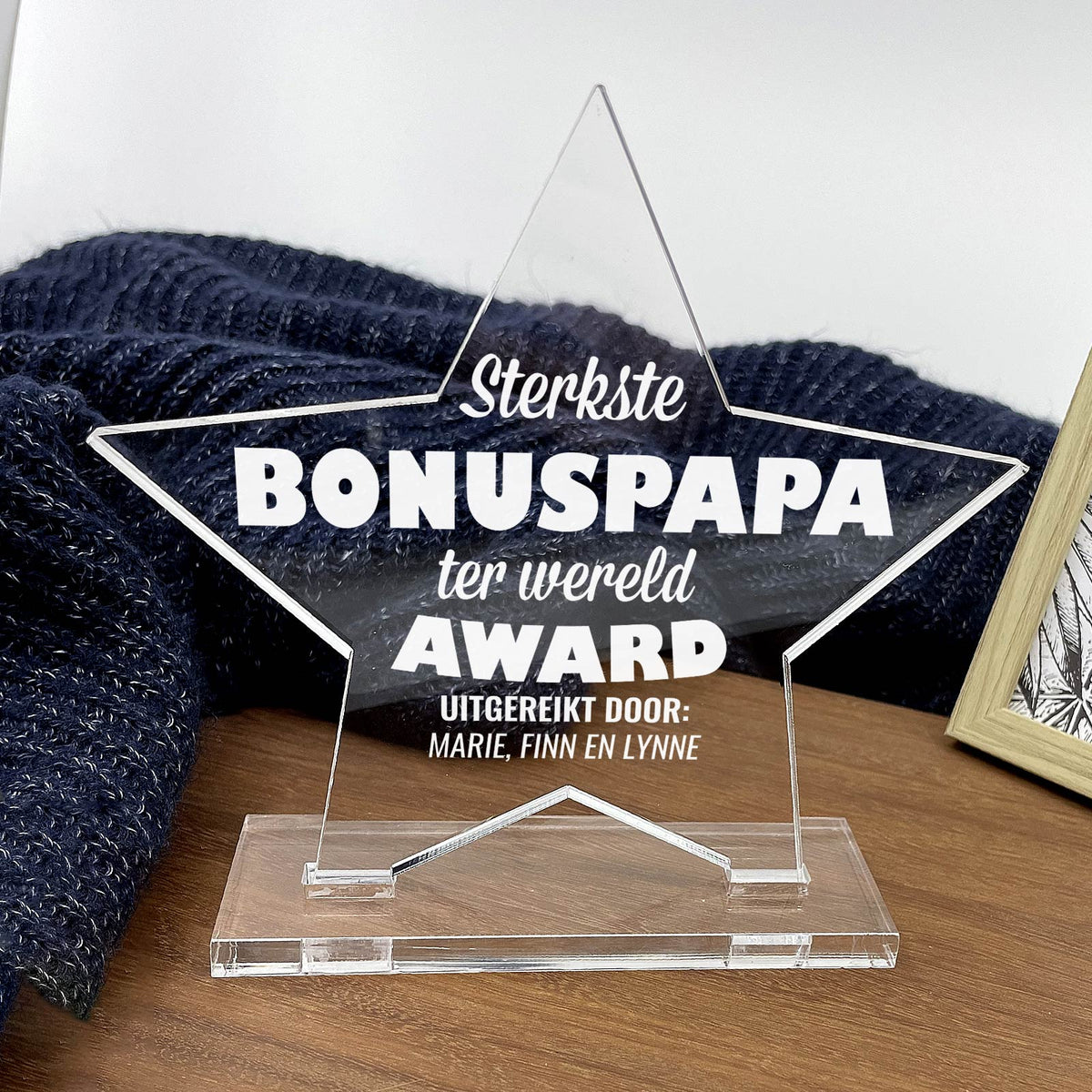 Sterkste Bonuspapa ter Wereld Award - Bella Mia