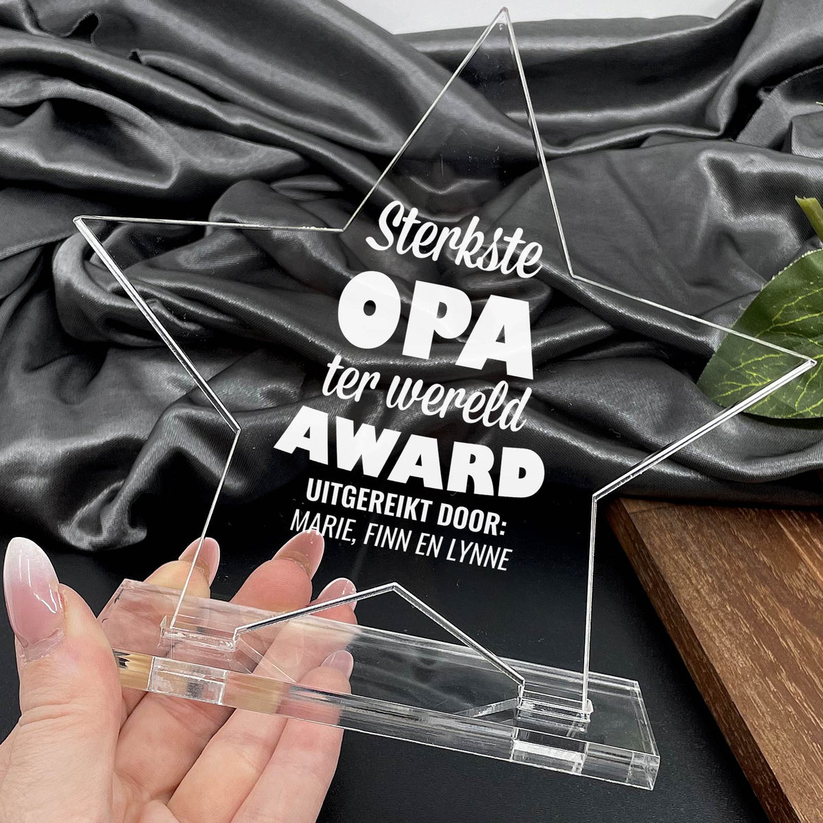 Sterkste Opa Ter Wereld Award - Bella Mia