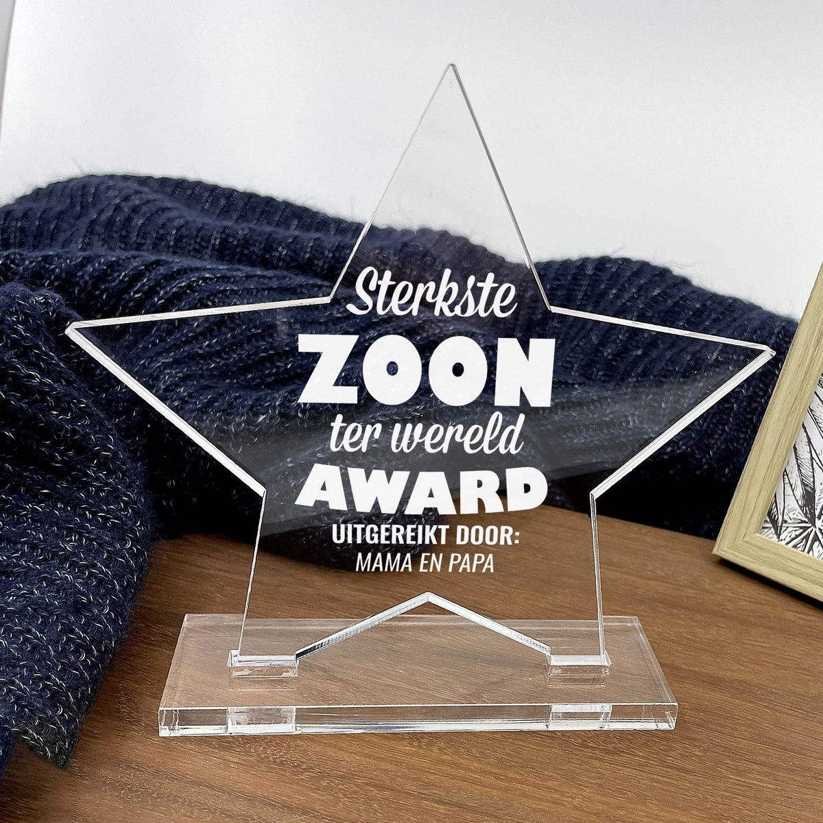 Sterkste Zoon Ter Wereld Award - Bella Mia