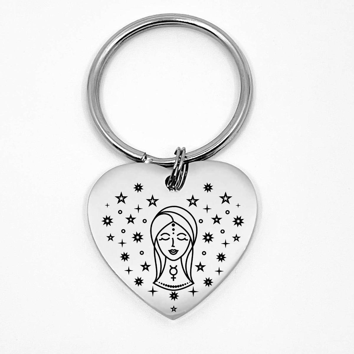 Sterrenbeeld Hart Sleutelhanger - Bella Mia