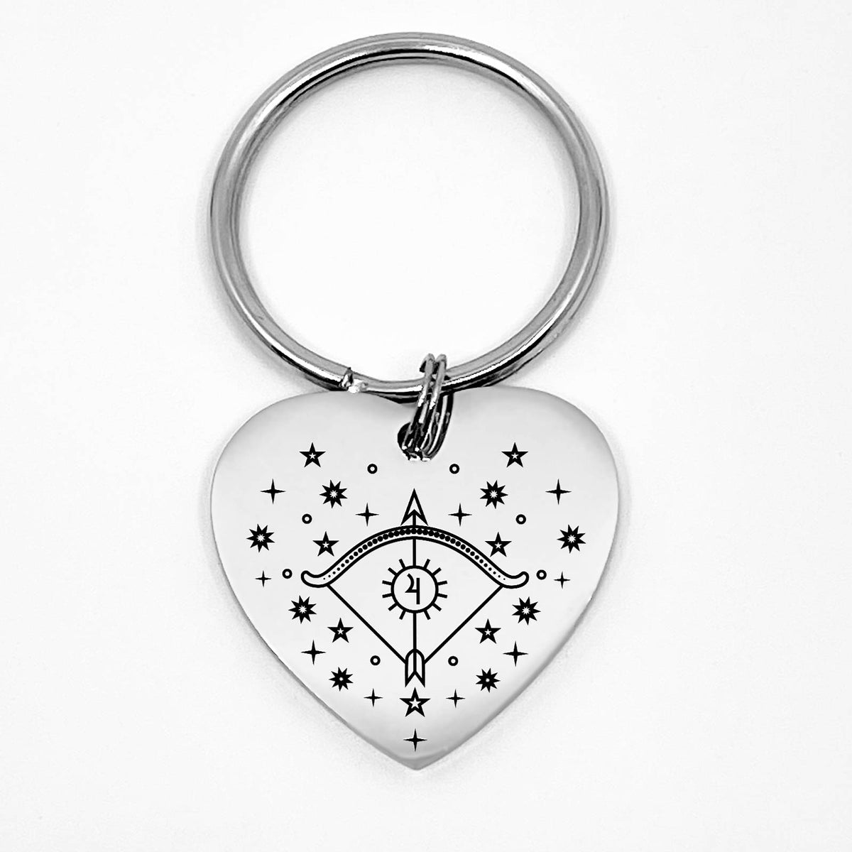 Sterrenbeeld Hart Sleutelhanger - Bella Mia