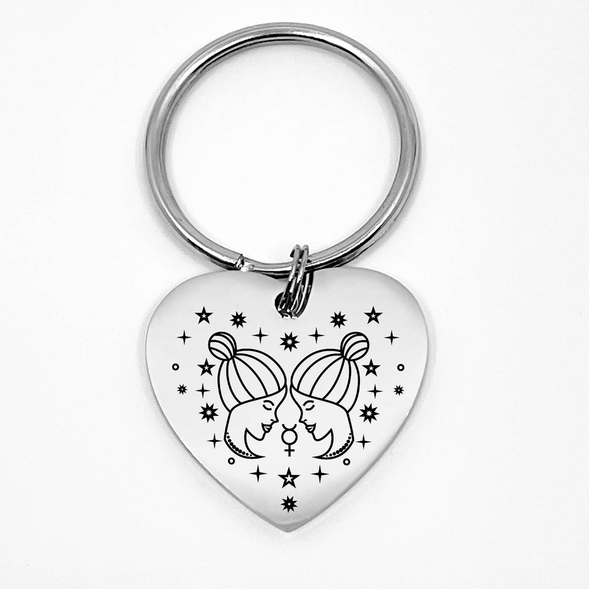 Sterrenbeeld Hart Sleutelhanger - Bella Mia