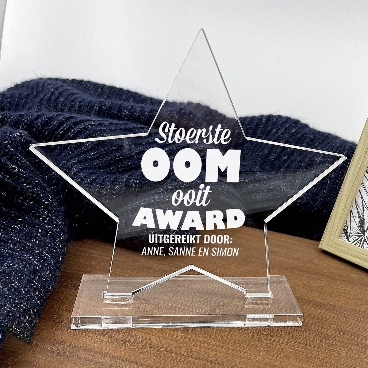 Stoerste Oom Ooit Award - Bella Mia