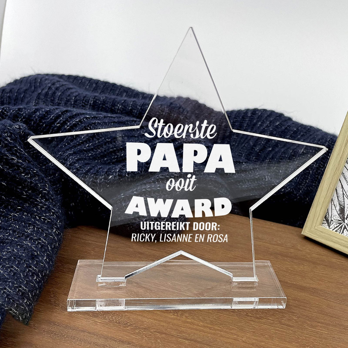 Stoerste Papa Ooit Award - Bella Mia