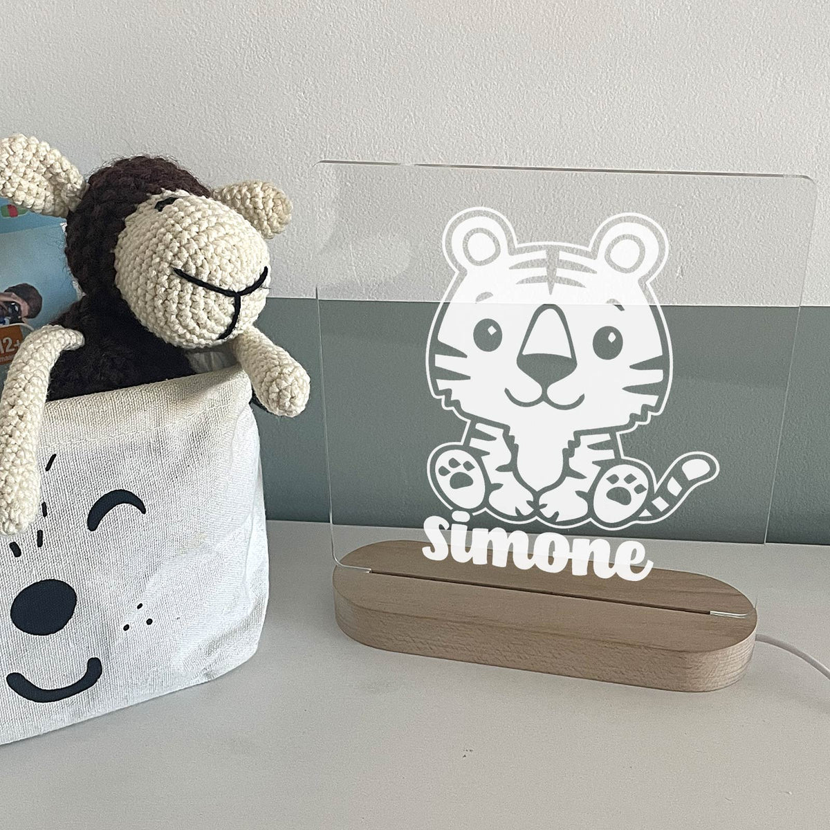 Tijgertje - Ledlamp - Bella Mia