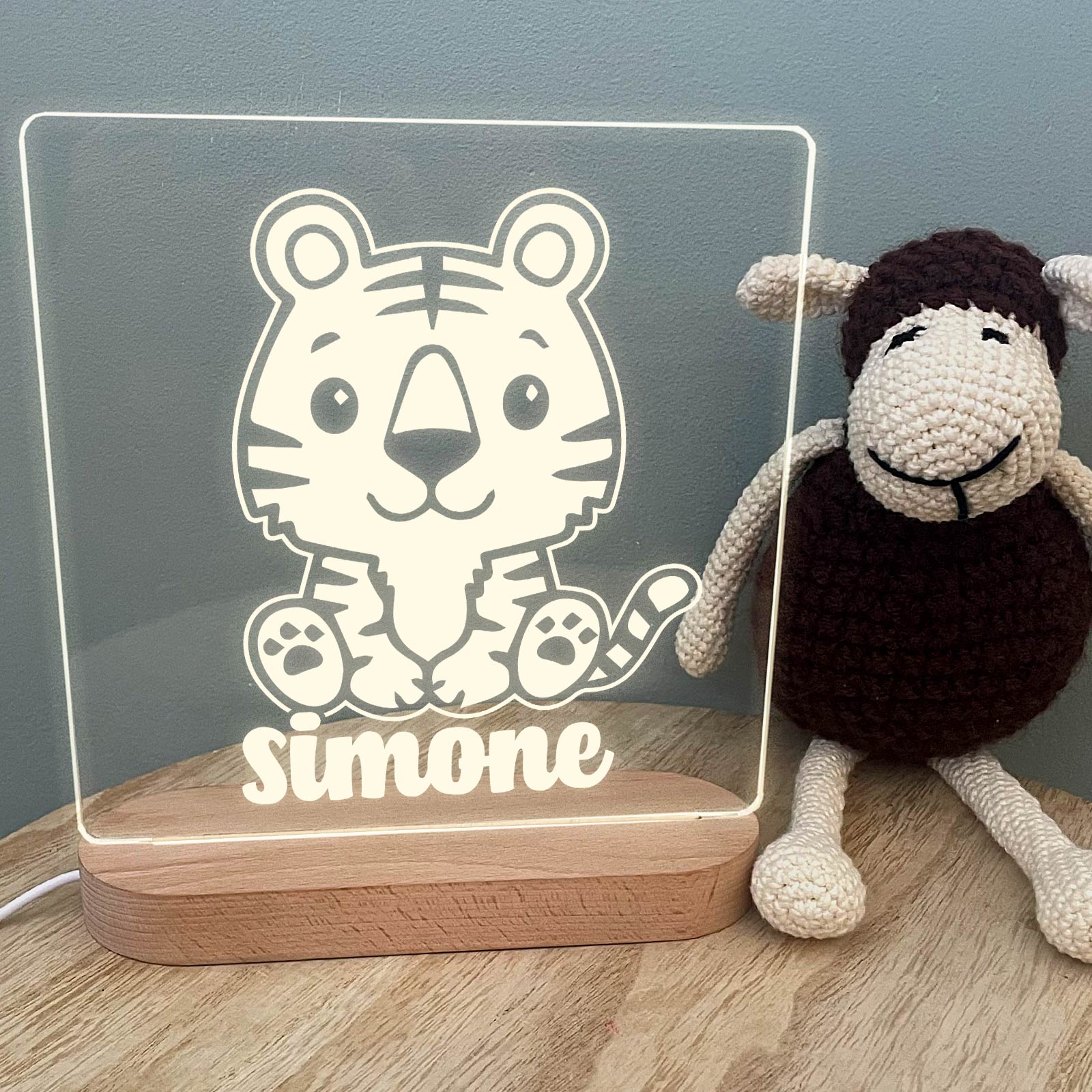 Tijgertje - Ledlamp - Bella Mia