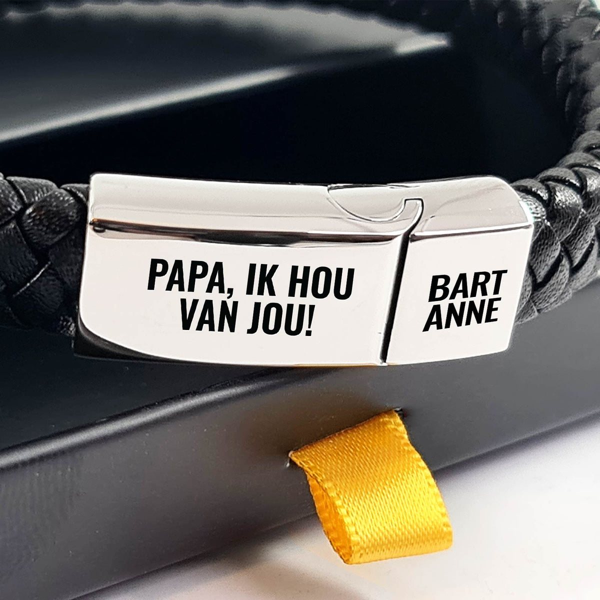 Vaderdagsarmband voor Papa - Bella Mia