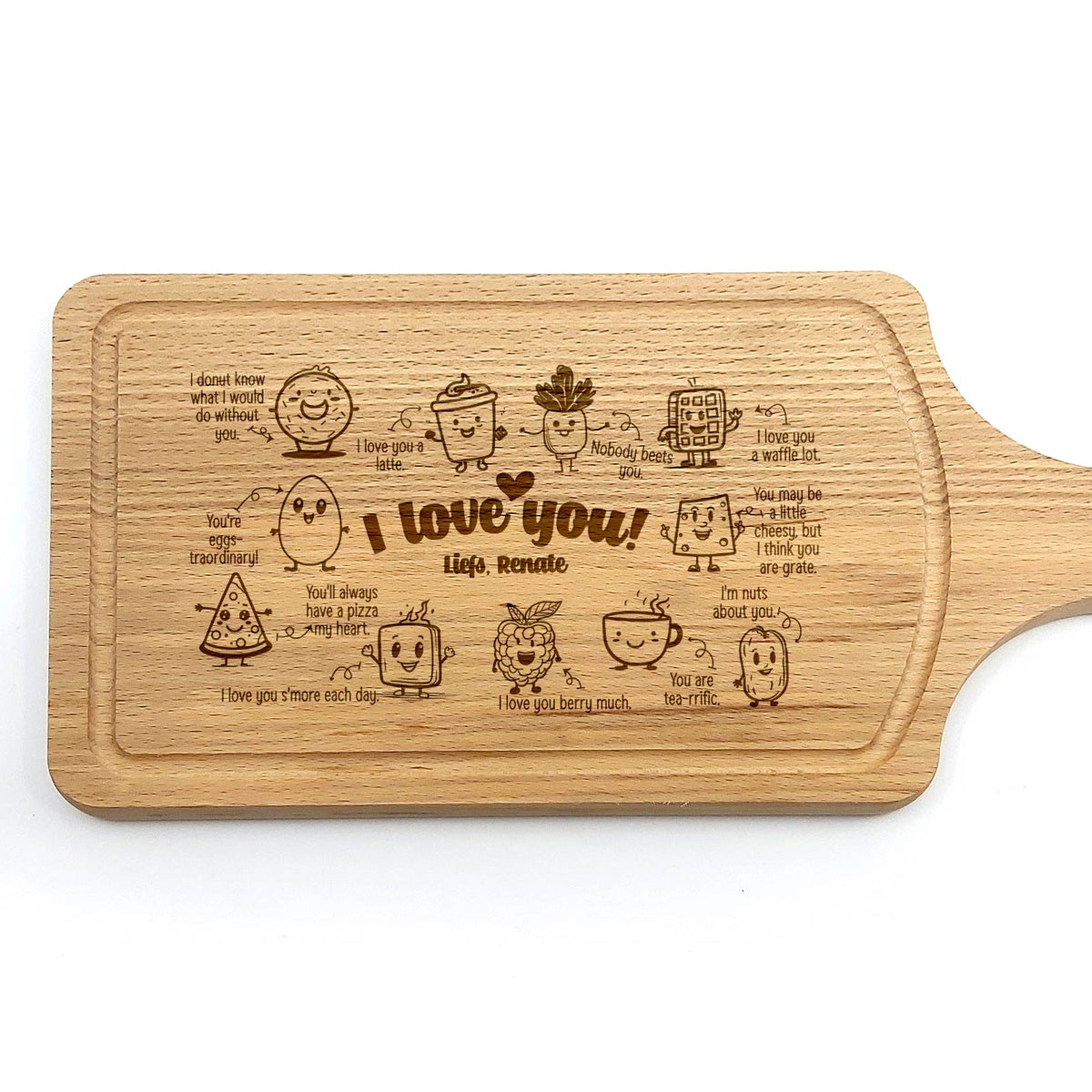 Valentijnsdag Snijplank - Bella Mia