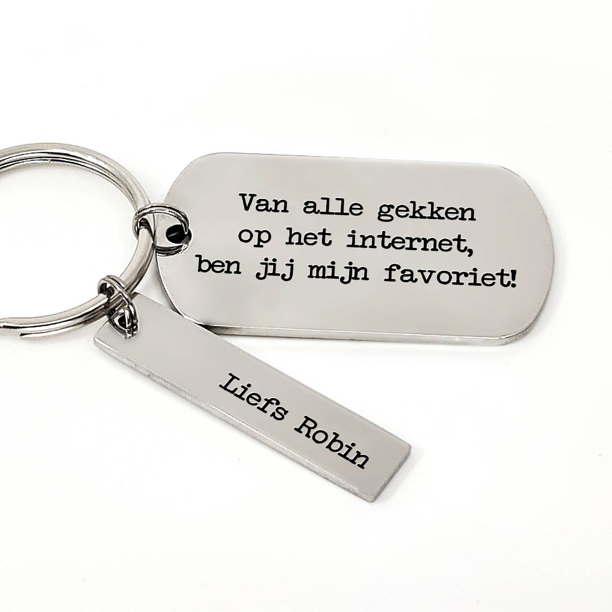 Van Alle Gekken Op Het Internet - Sleutelhanger - Bella Mia