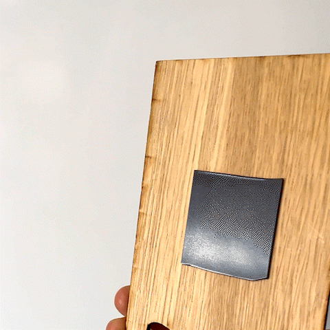 Voeg een magneetstrip toe