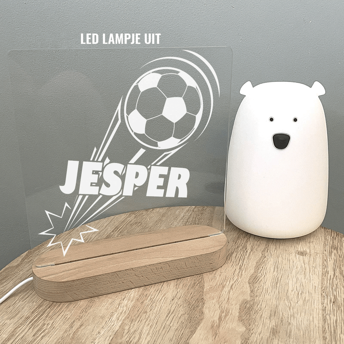 Voetbal - Ledlamp - Bella Mia