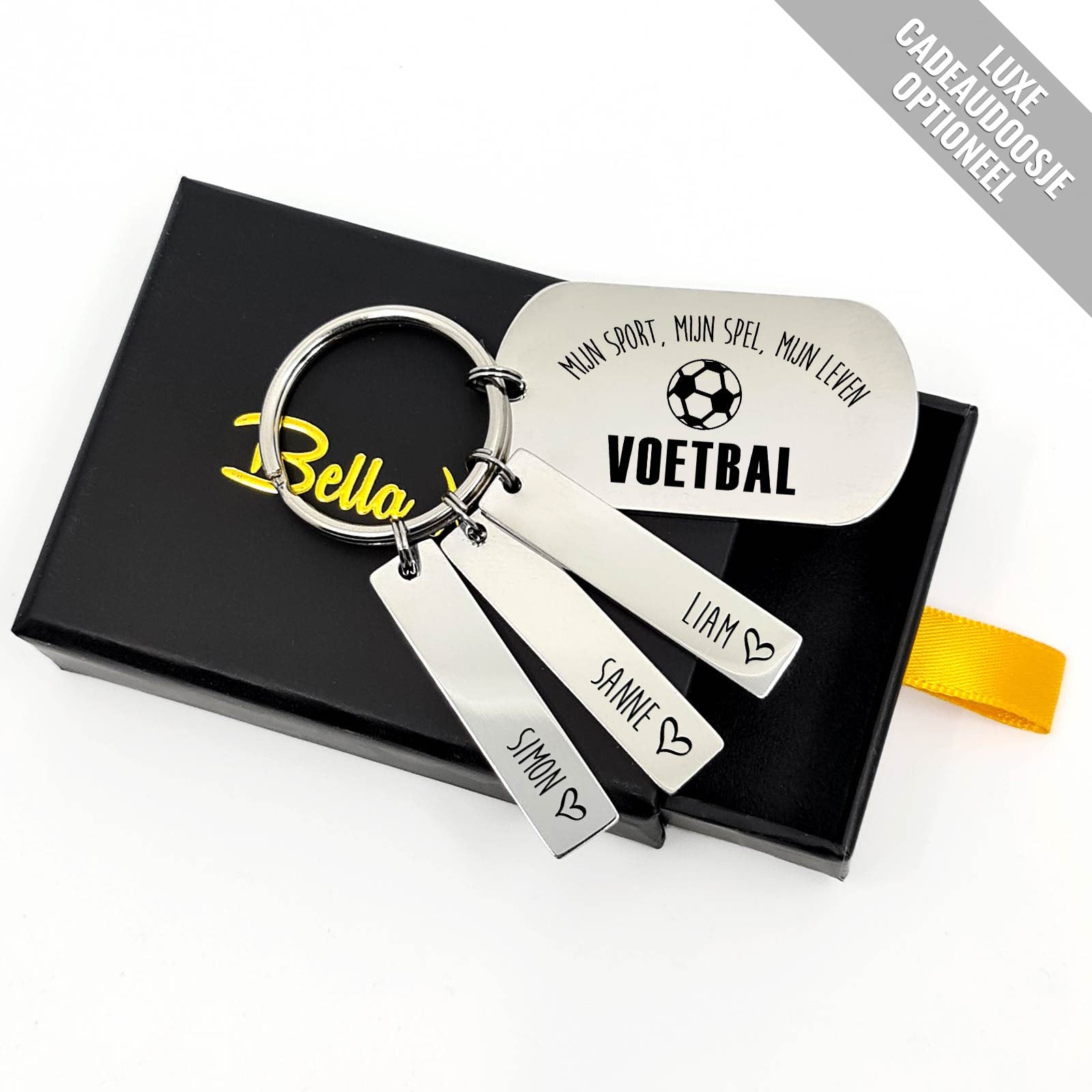 Voetbal Mijn Sport, Mijn Spel, Mijn Leven Sleutelhanger - Bella Mia