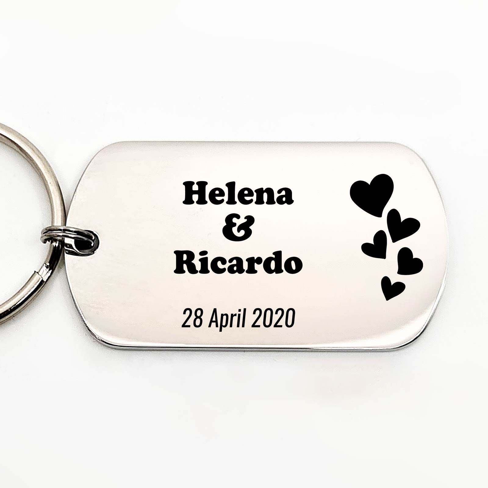 Voor Altijd Samen Custom Sleutelhanger - Bella Mia