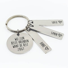 No Matter What No Matter Where Sleutelhanger Beste Vriend Lange Afstand Vriendschap Relatie Gift Gepolijste Afwerking Set van 2 No Matter What No Matter Where Sleutelhanger Beste Vriend Lange Afstand Vriendschap Relatie Gift Gepolijste Afwerking Set van 2