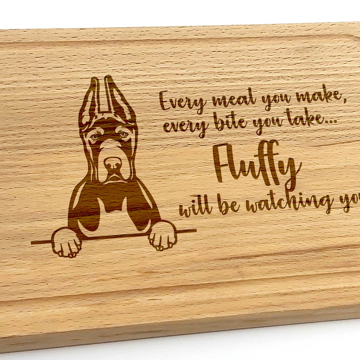 Will be Watching You - Honden - Borrelplank - Bella Mia