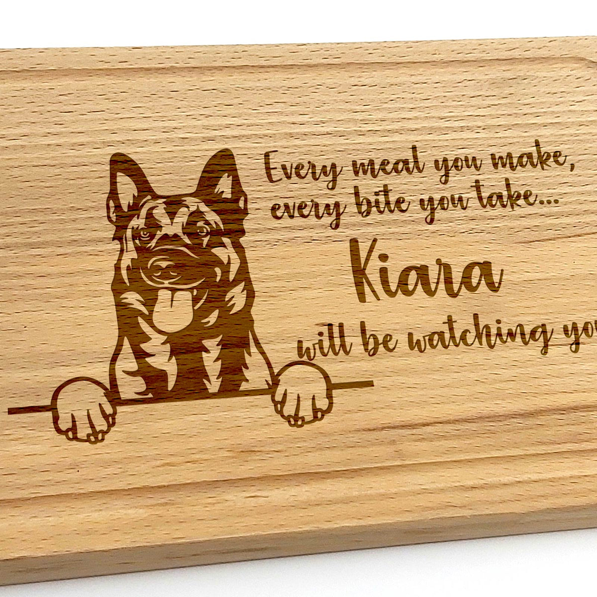 Will be Watching You - Honden - Borrelplank - Bella Mia