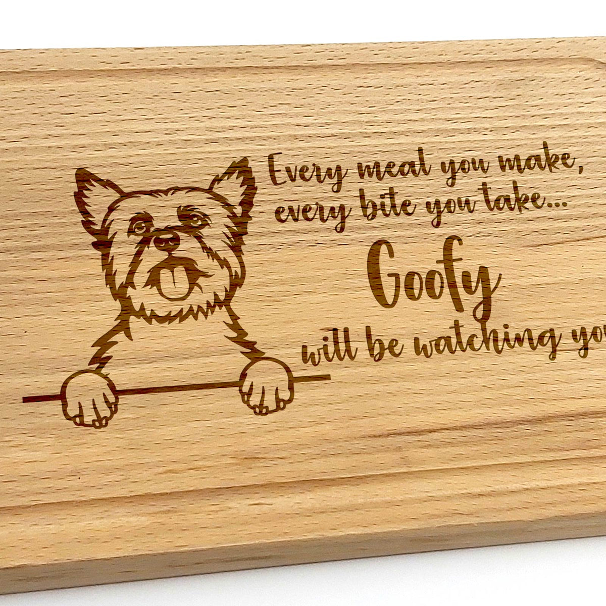 Will be Watching You - Honden - Borrelplank - Bella Mia