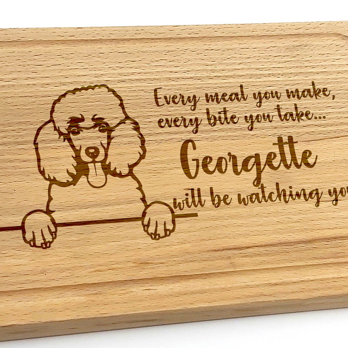 Will be Watching You - Honden - Borrelplank - Bella Mia