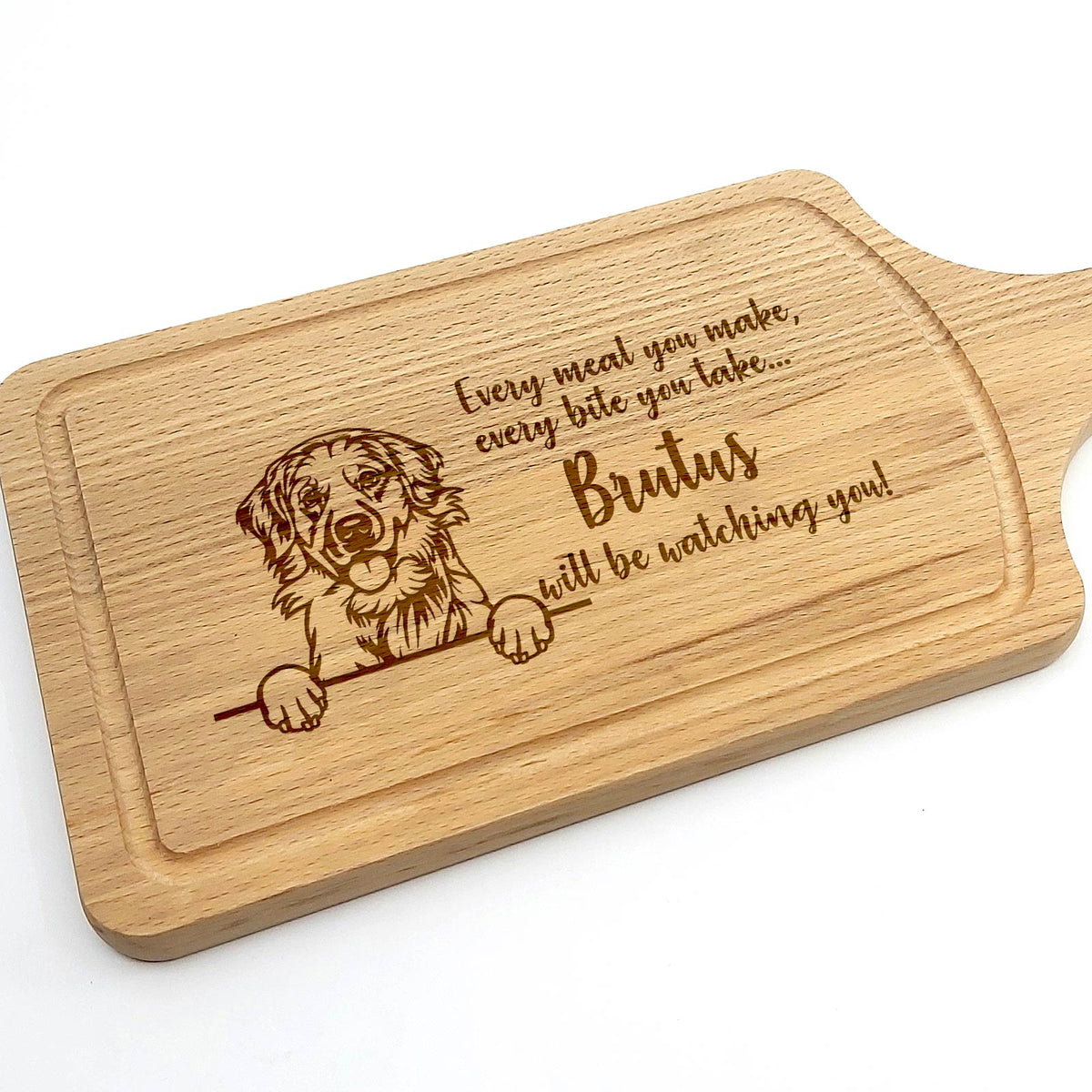 Will be Watching You - Honden - Borrelplank - Bella Mia