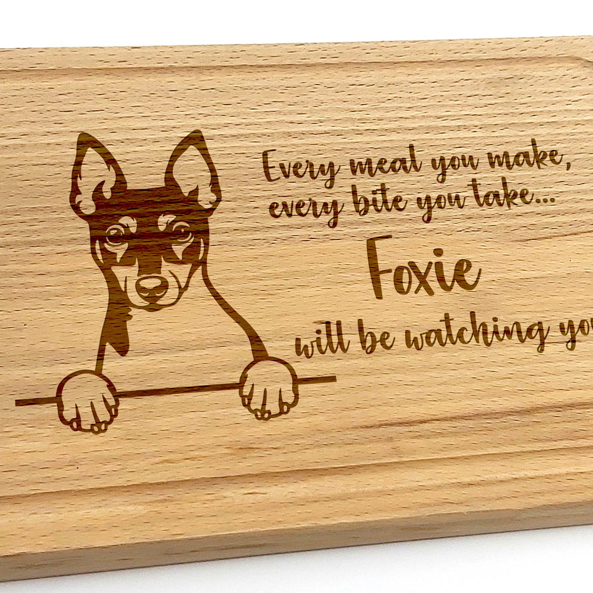 Will be Watching You - Honden - Borrelplank - Bella Mia