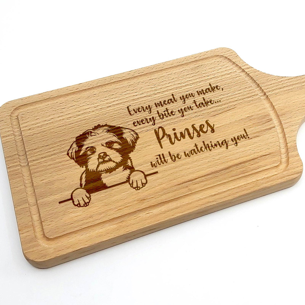 Will be Watching You - Honden - Borrelplank - Bella Mia