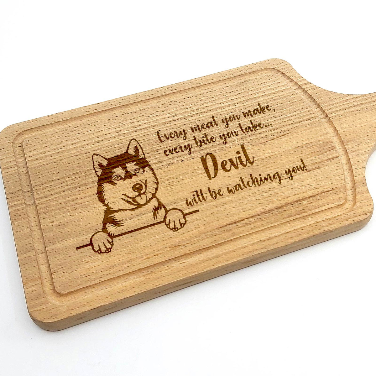 Will be Watching You - Honden - Borrelplank - Bella Mia