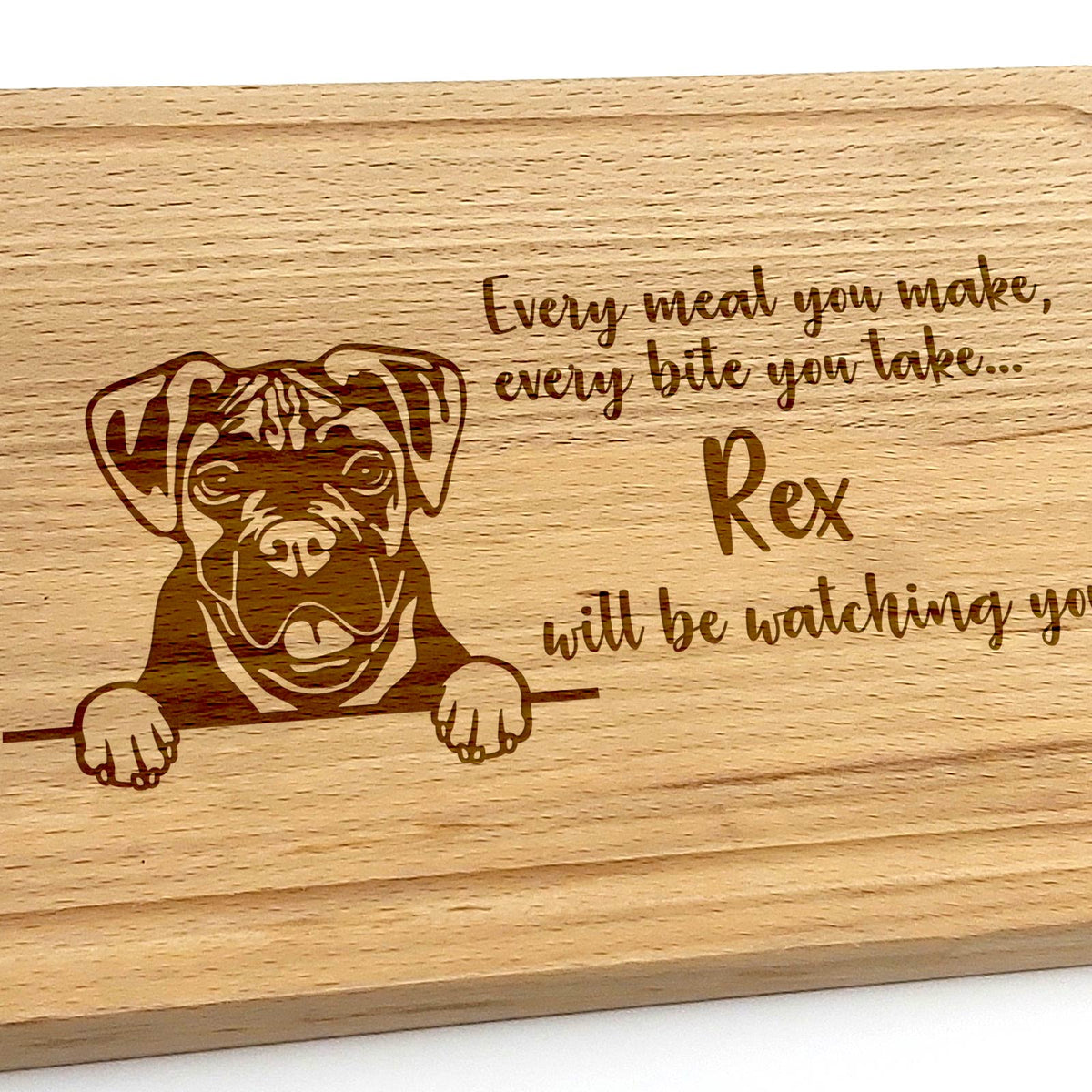 Will be Watching You - Honden - Borrelplank - Bella Mia