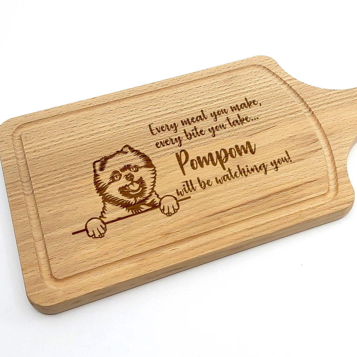 Will be Watching You - Honden - Borrelplank - Bella Mia