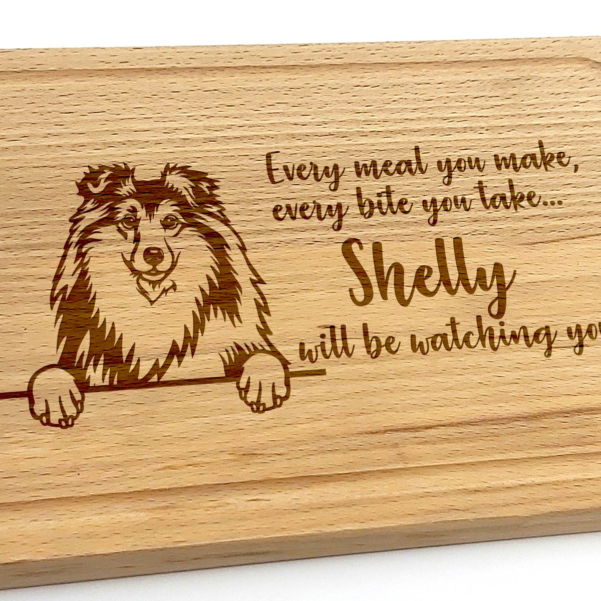 Will be Watching You - Honden - Borrelplank - Bella Mia