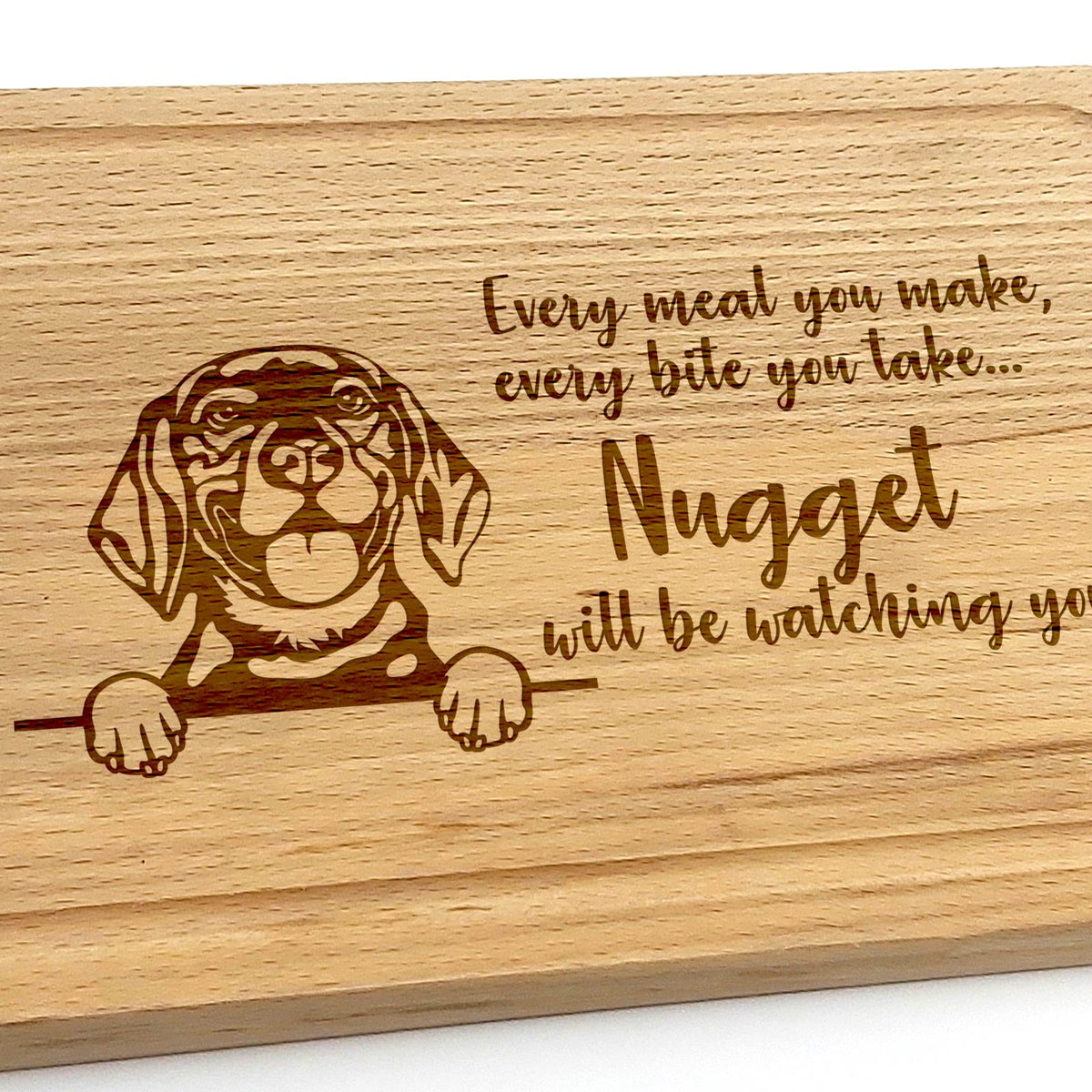 Will be Watching You - Honden - Borrelplank - Bella Mia