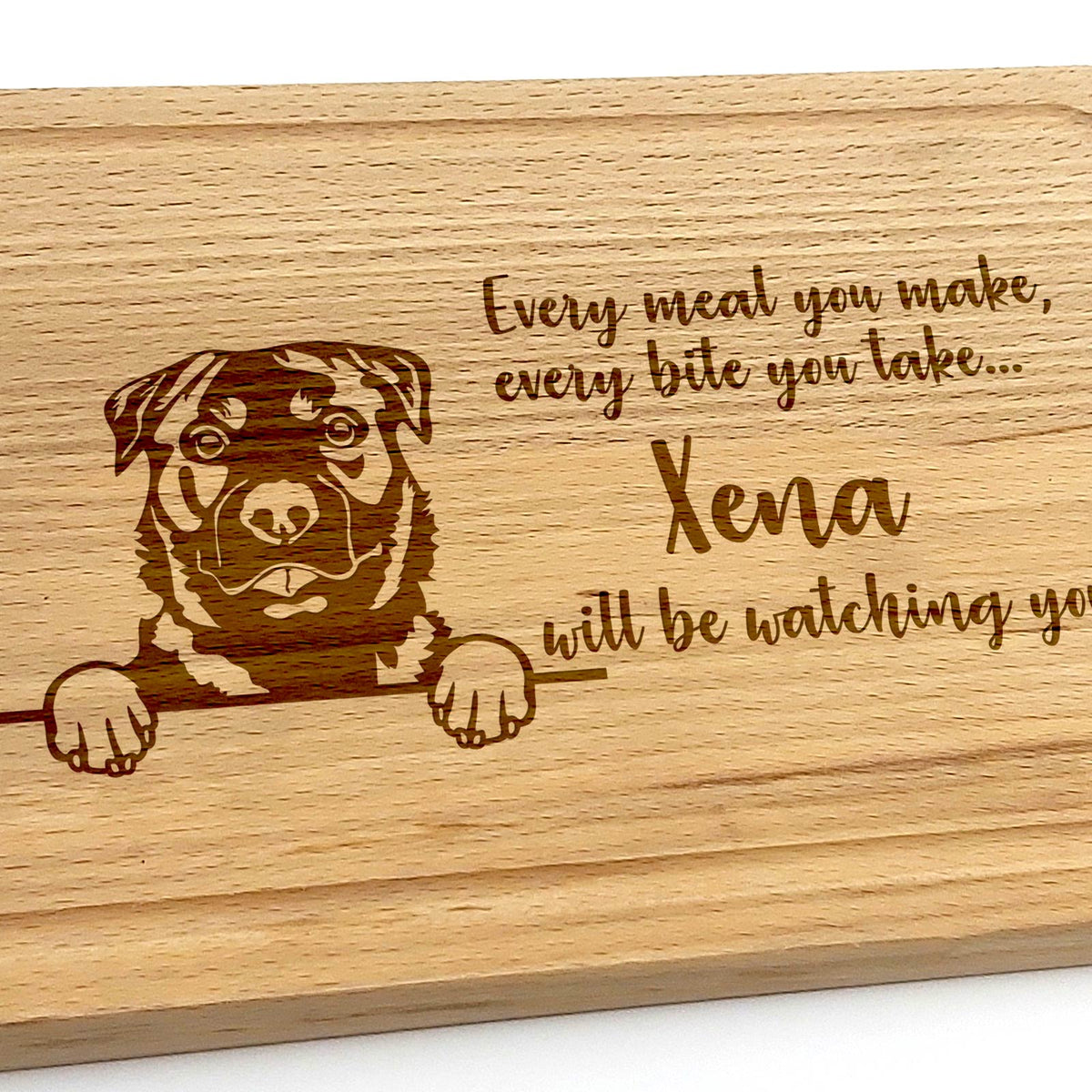 Will be Watching You - Honden - Borrelplank - Bella Mia