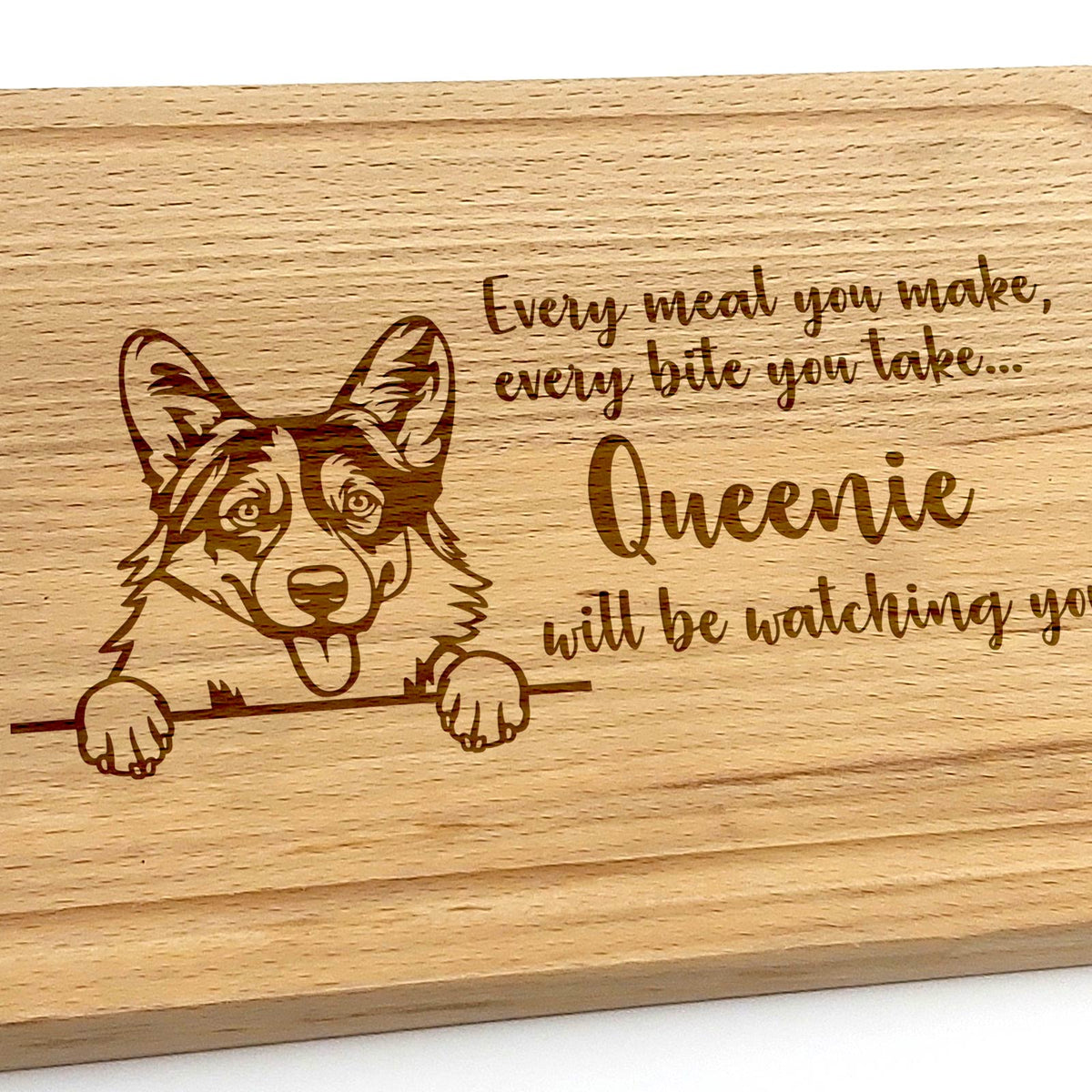 Will be Watching You - Honden - Borrelplank - Bella Mia