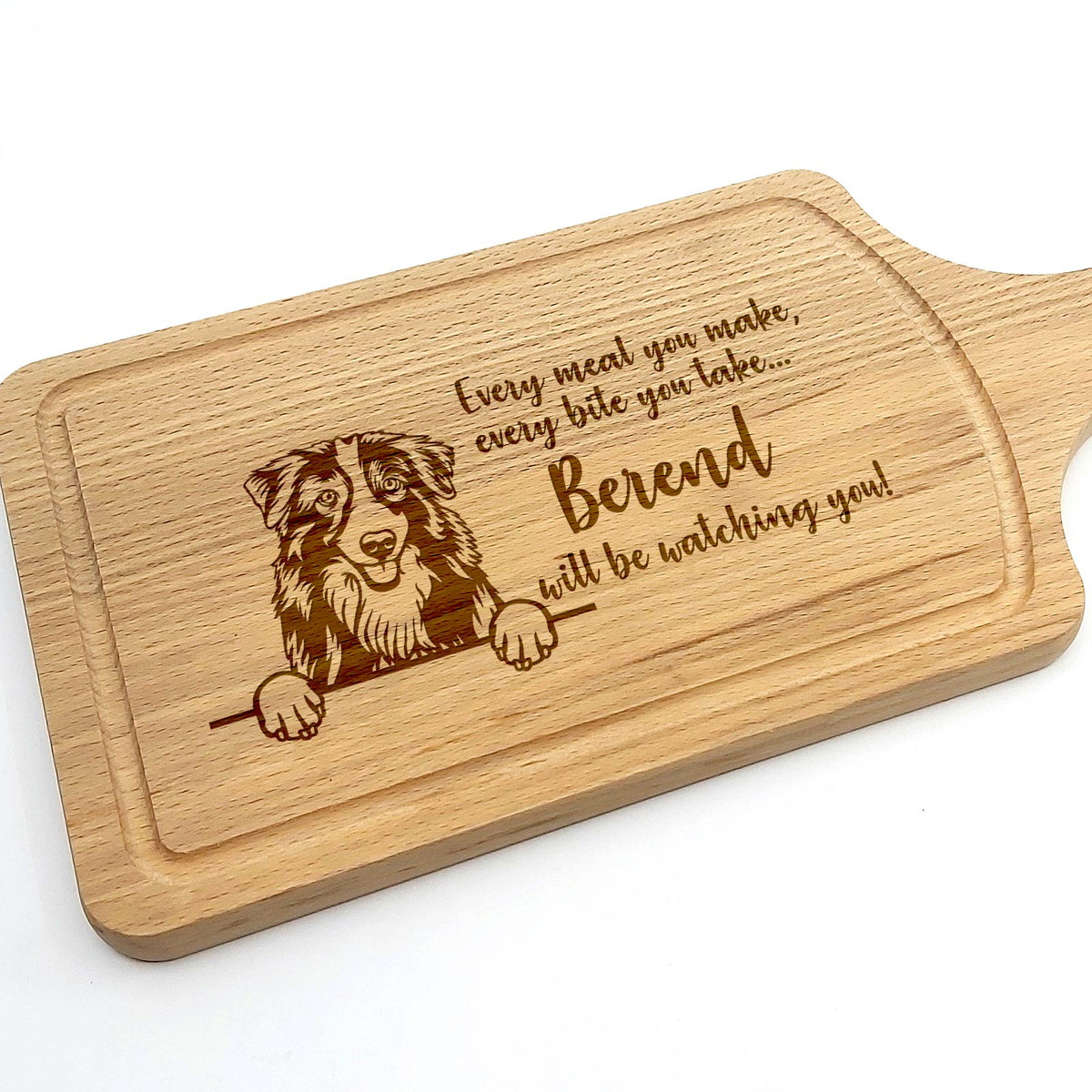 Will be Watching You - Honden - Borrelplank - Bella Mia