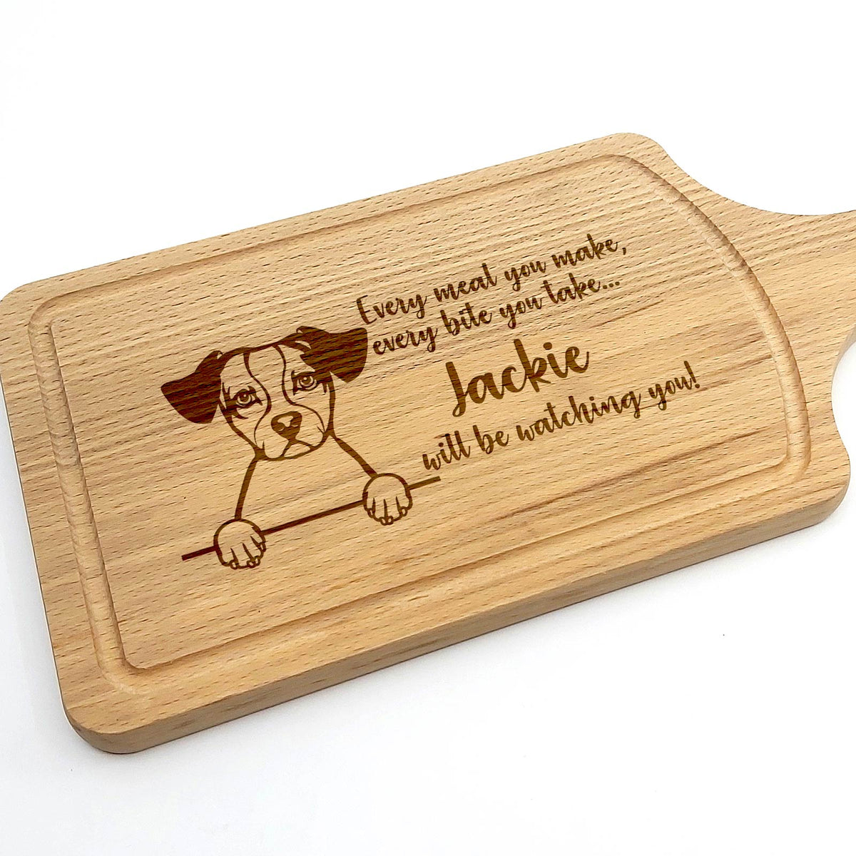 Will be Watching You - Honden - Borrelplank - Bella Mia