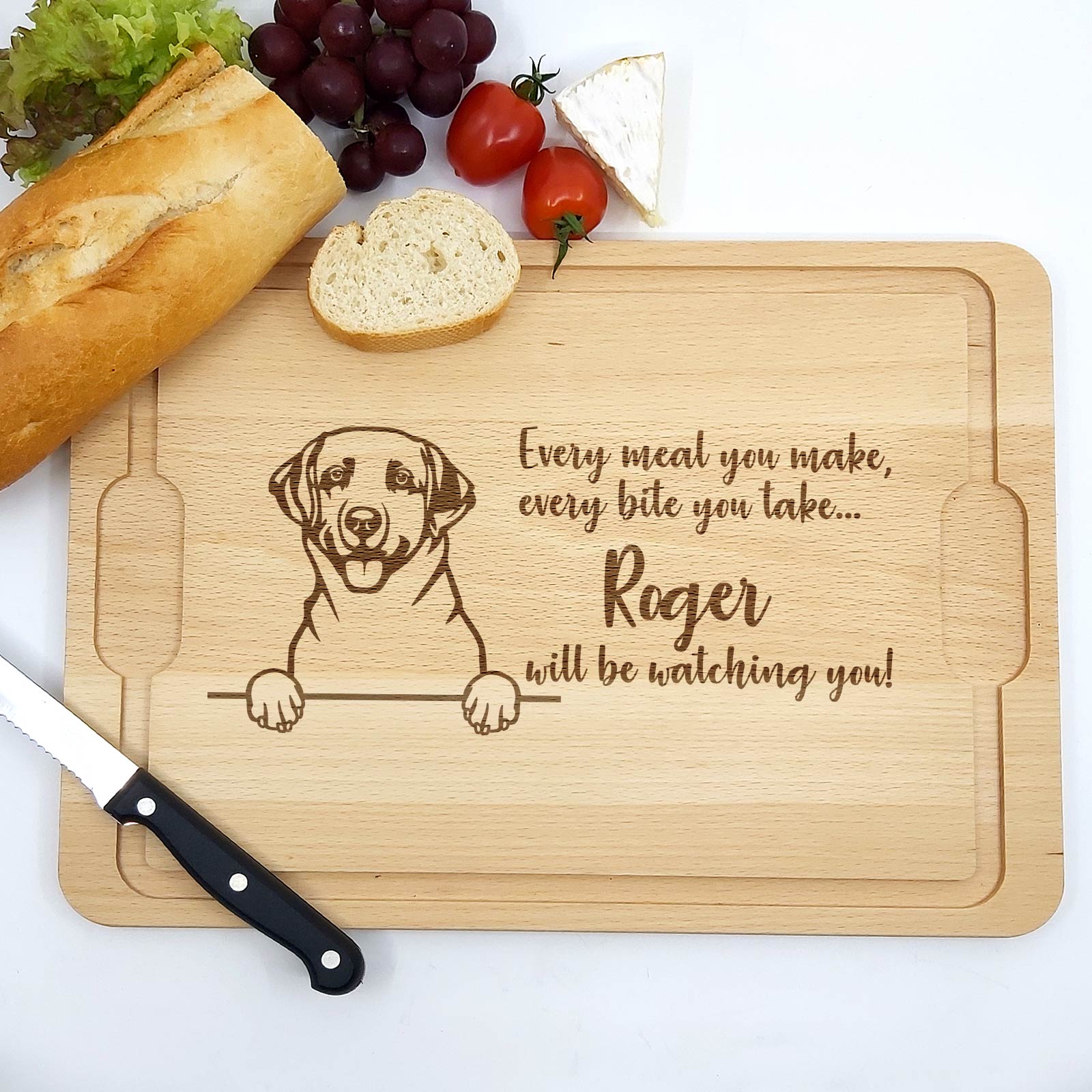 Will be Watching You - Honden - Snijplank - Bella Mia